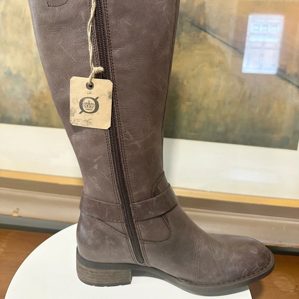 🌸BORN🌸 Saddler Tall Riding Boot Brown Size: 6
